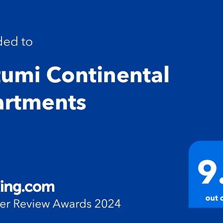 Batumi Continental Apartments Εξωτερικό φωτογραφία